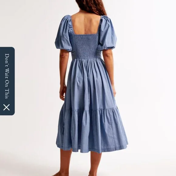 Abercrombie Dress - Medium -TALL - NEW - Picture 2 of 8